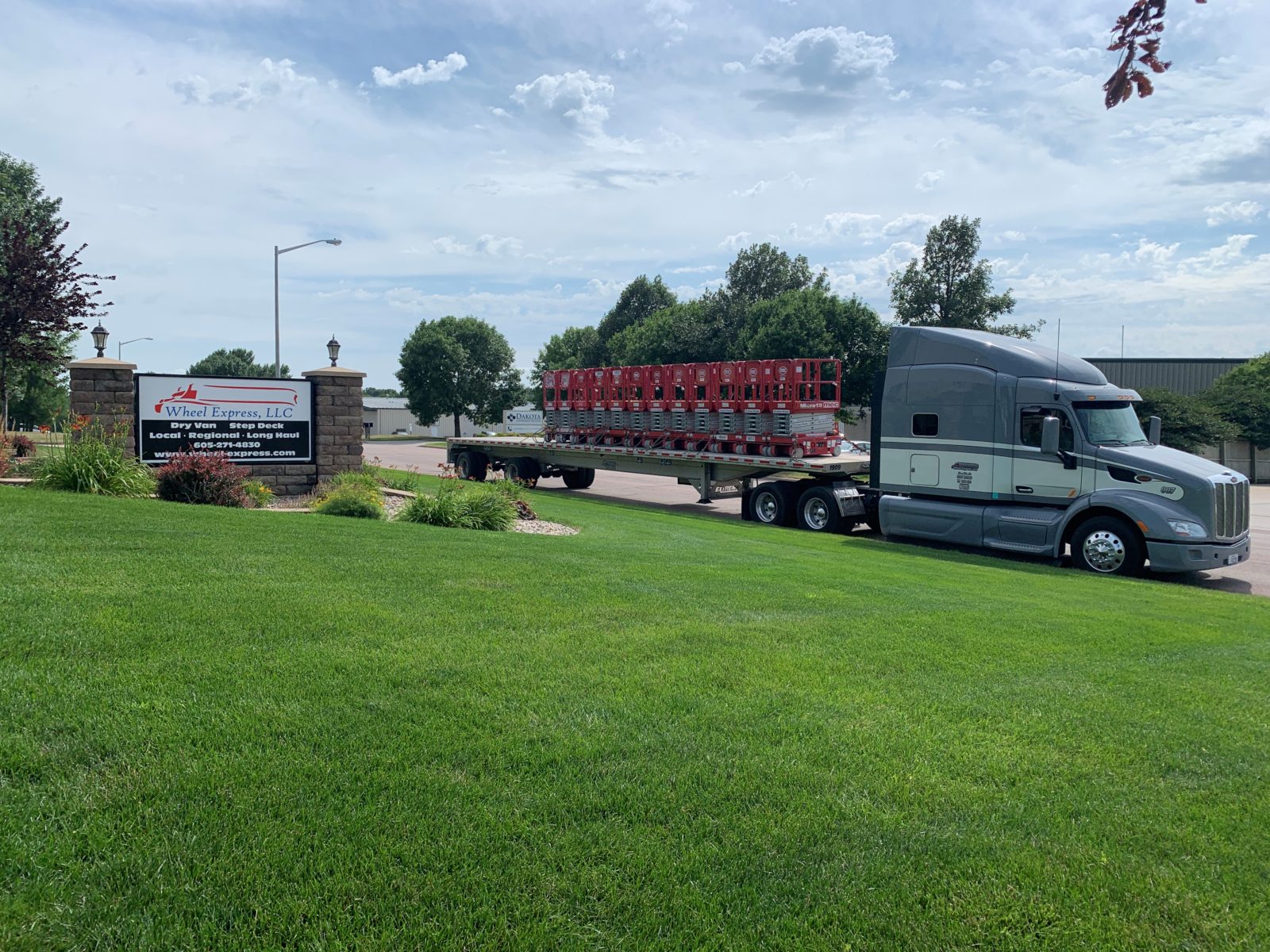 wheel express sioux falls sd trucking company